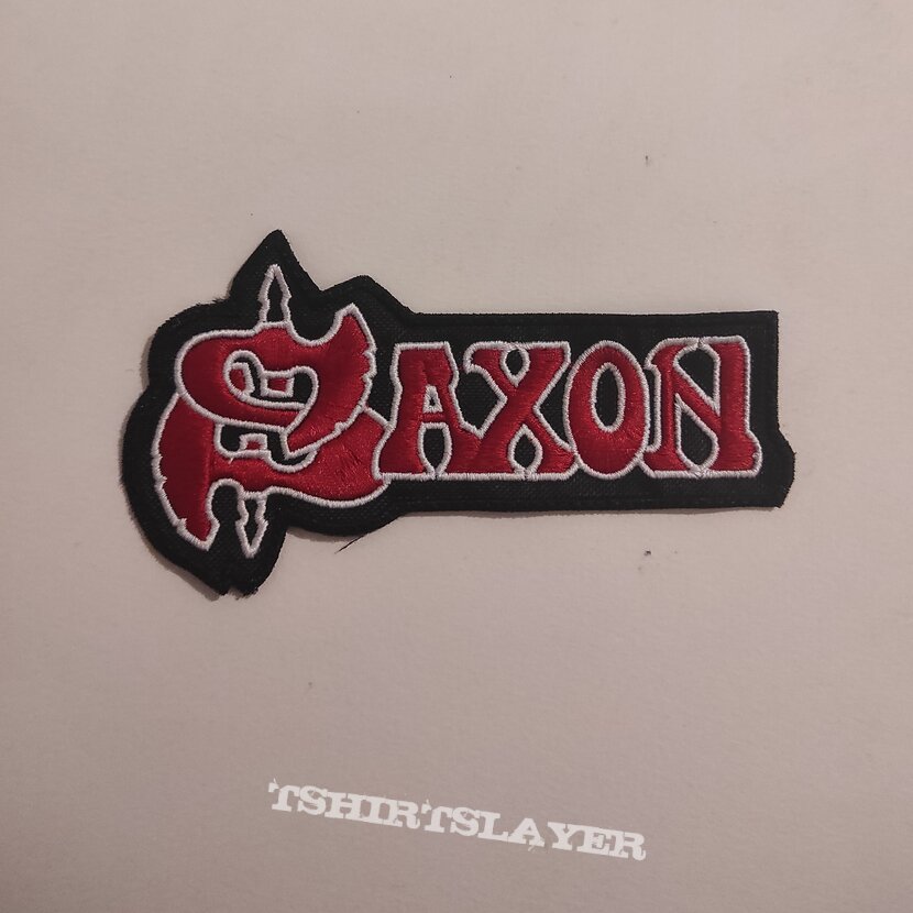 Saxon Embroidered Logo Patch 