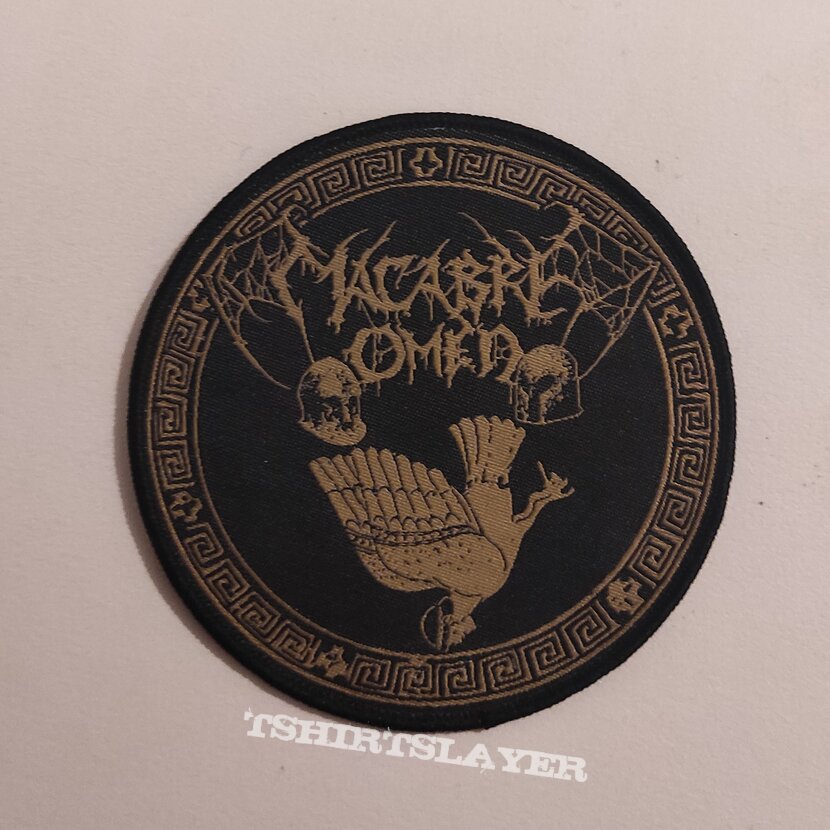 Macabre Omen Woven Patch