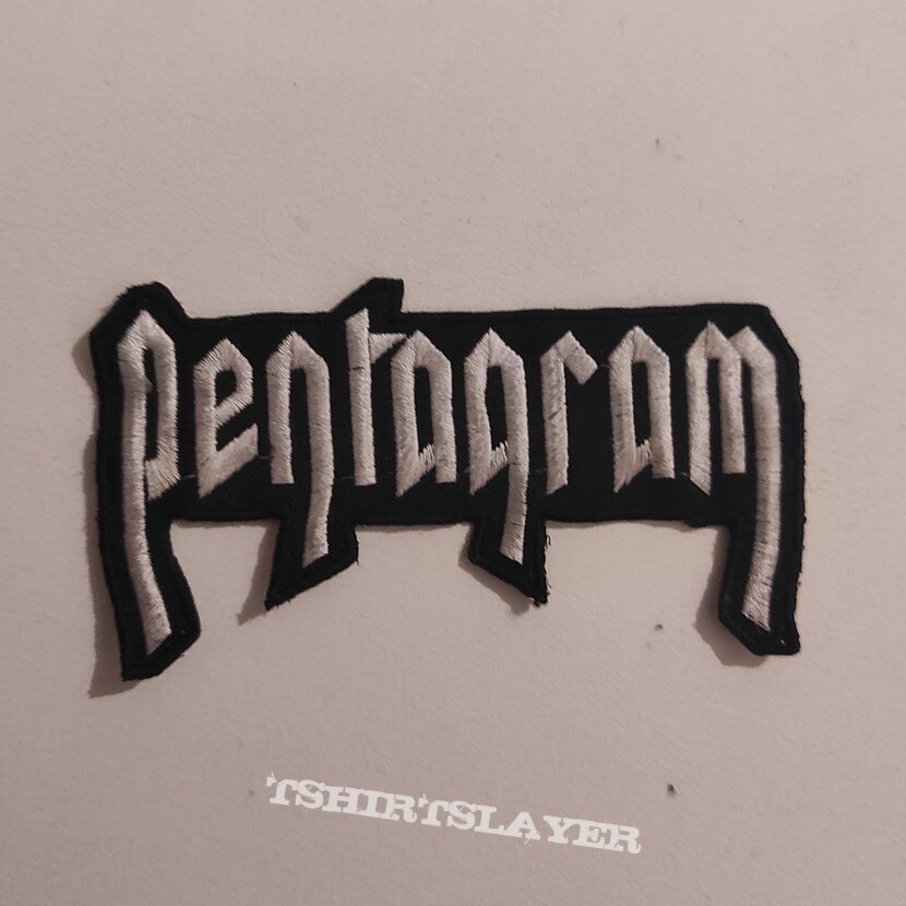 Pentagram Embroidered Logo Patch
