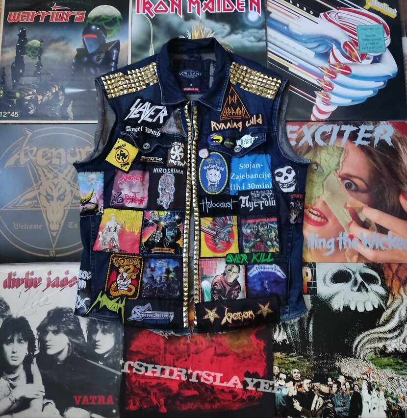 Judas Priest Iron Maiden my vest