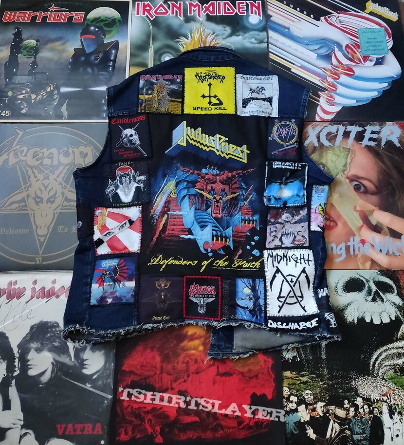 Judas Priest Iron Maiden my vest