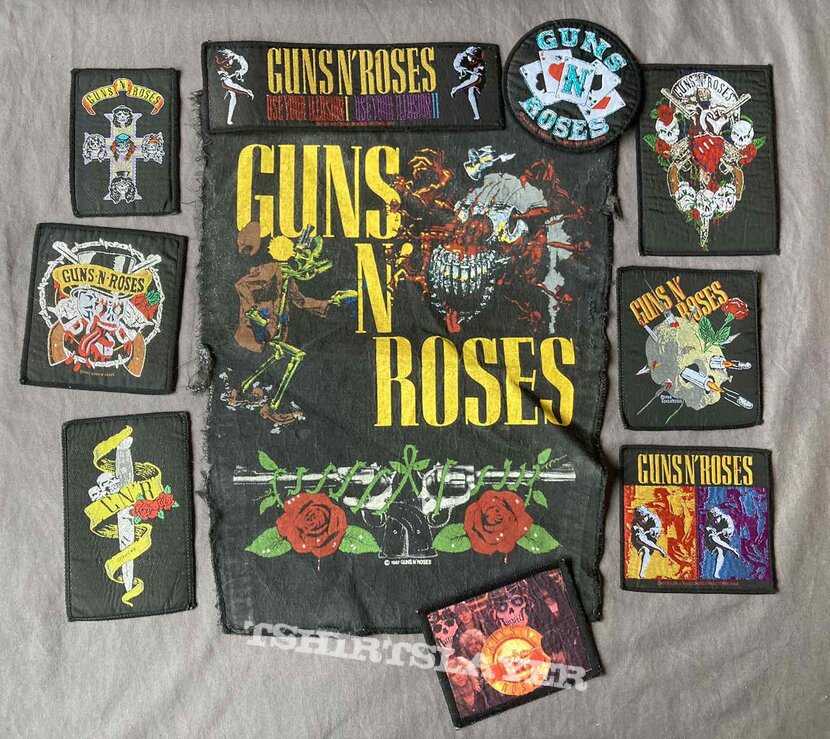 Guns N&#039; Roses Gun&#039;s Rose&#039;s patches