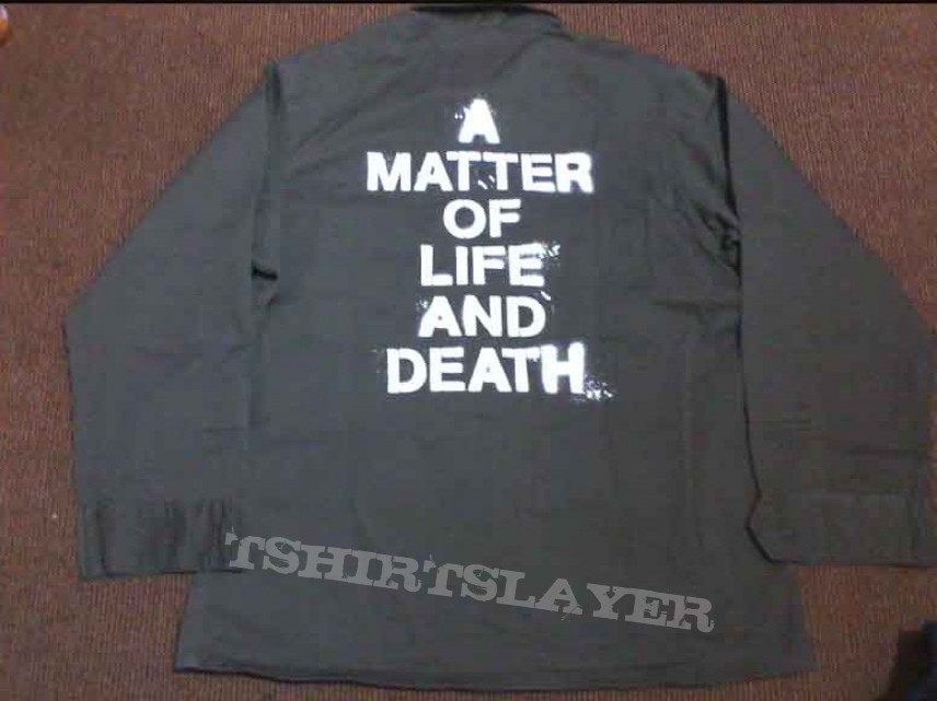 Battle Jacket - iron maiden - a matter of life and death