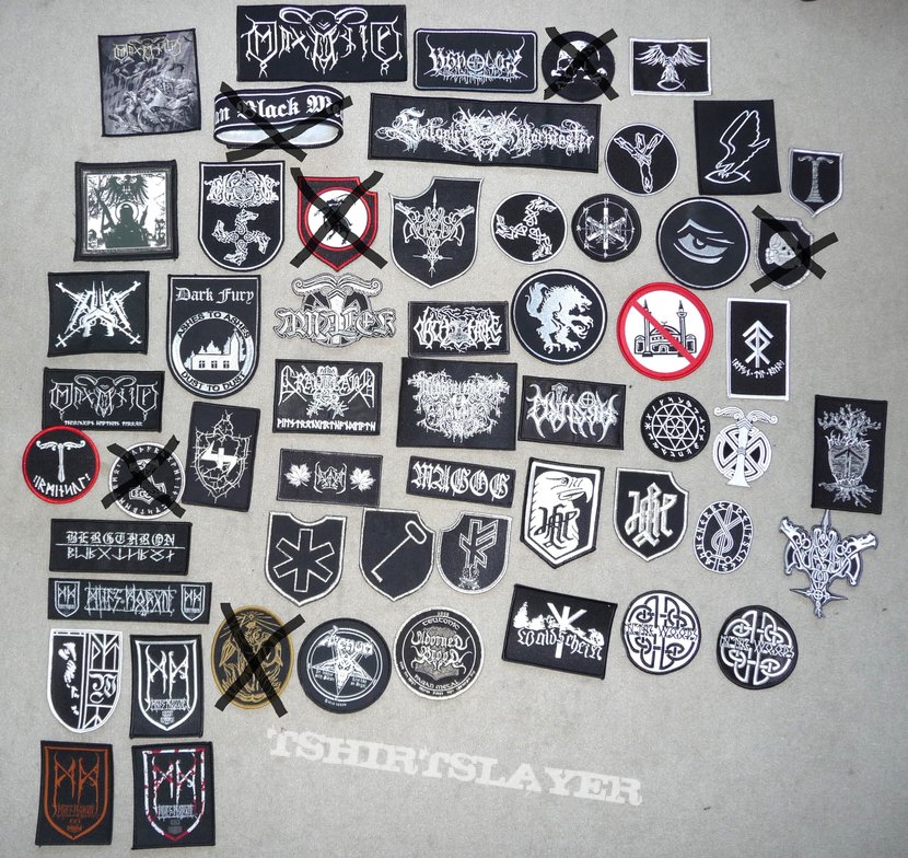 Satanic Warmaster Patch Collection for sale