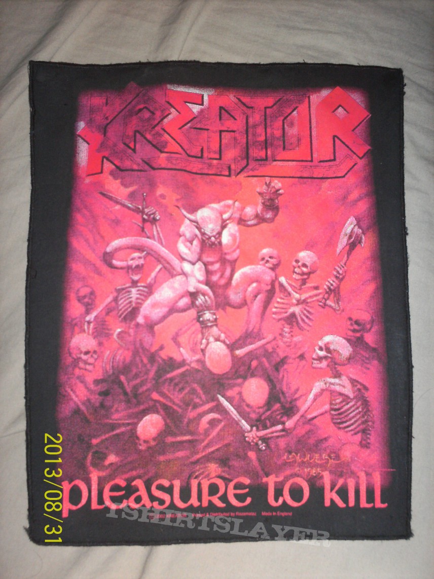 Back patches for trade Dio, metallica, Cannibal Corpse, Kreator, Death, Judas priest