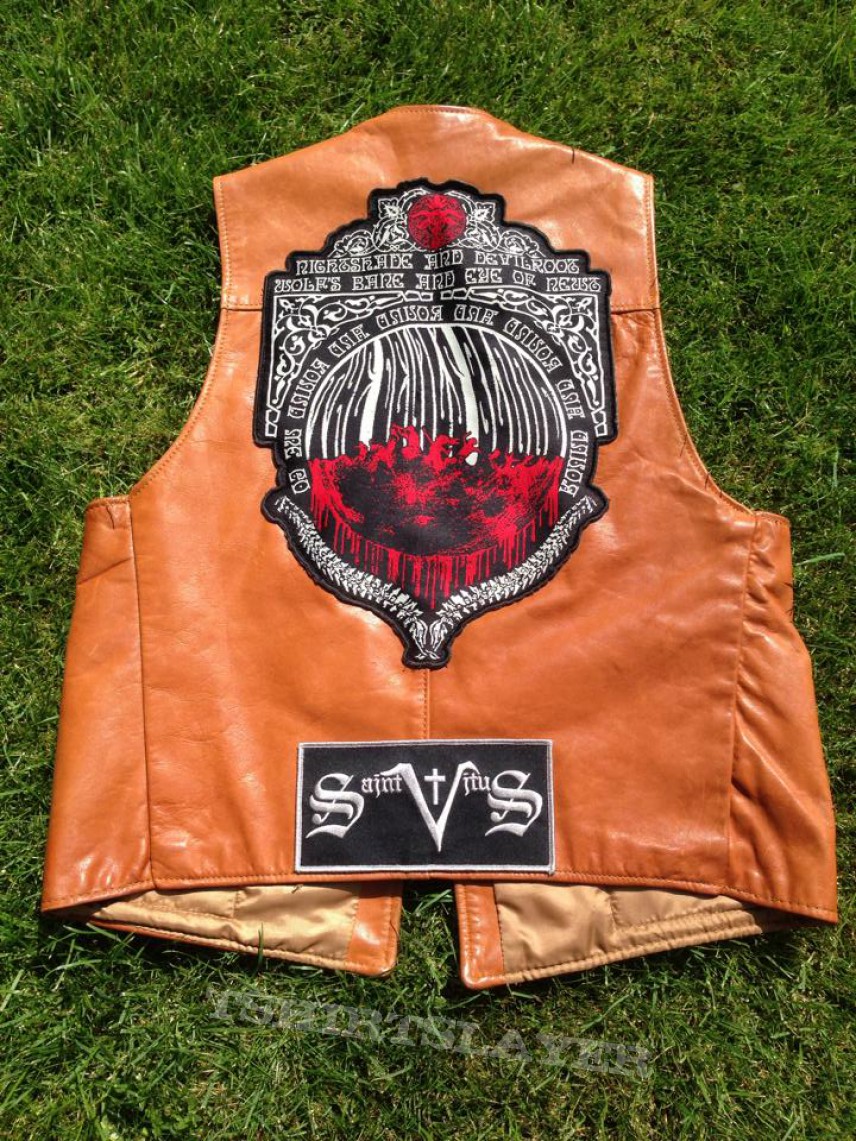 Witchcraft Brown leathervest