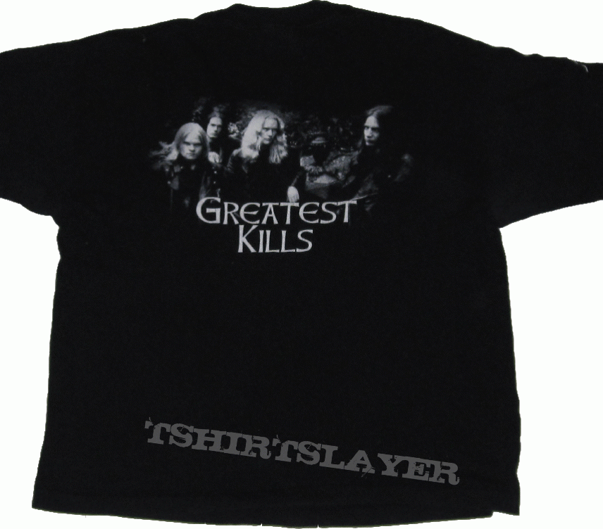 Sentenced Tourshirt &#039;Greatest kills&#039;