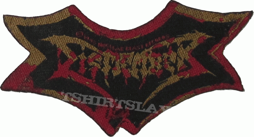 Dismember &#039;Indecent and obscene&#039; logo patch