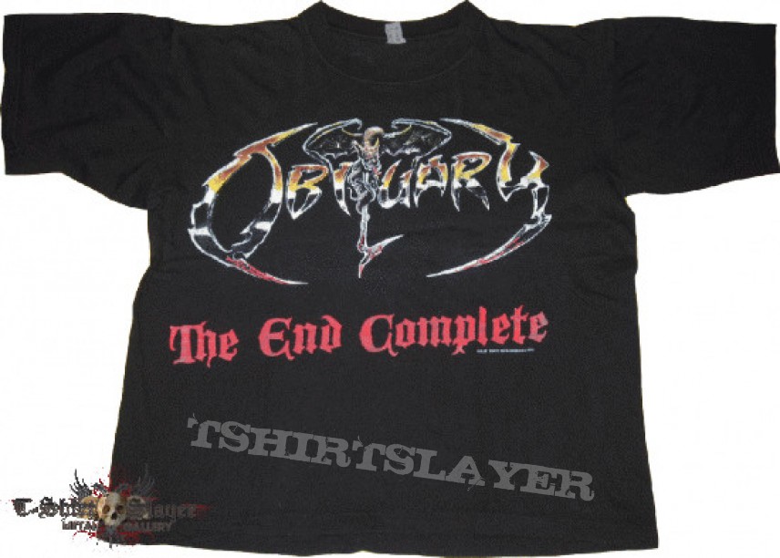 Obituary &#039;The end complete&#039; tourshirt 1992