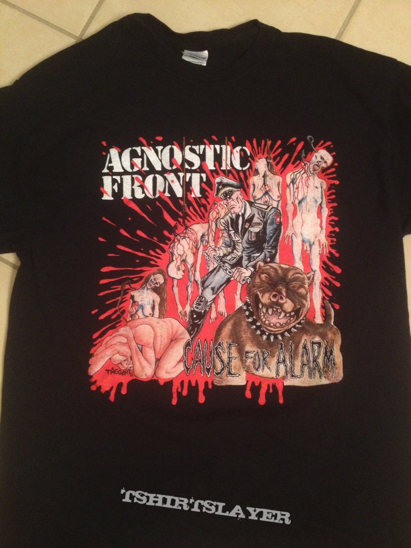 Agnostic Front - Cause For Alarm banned art