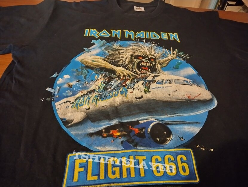 Iron maiden flight 666 t shirt 