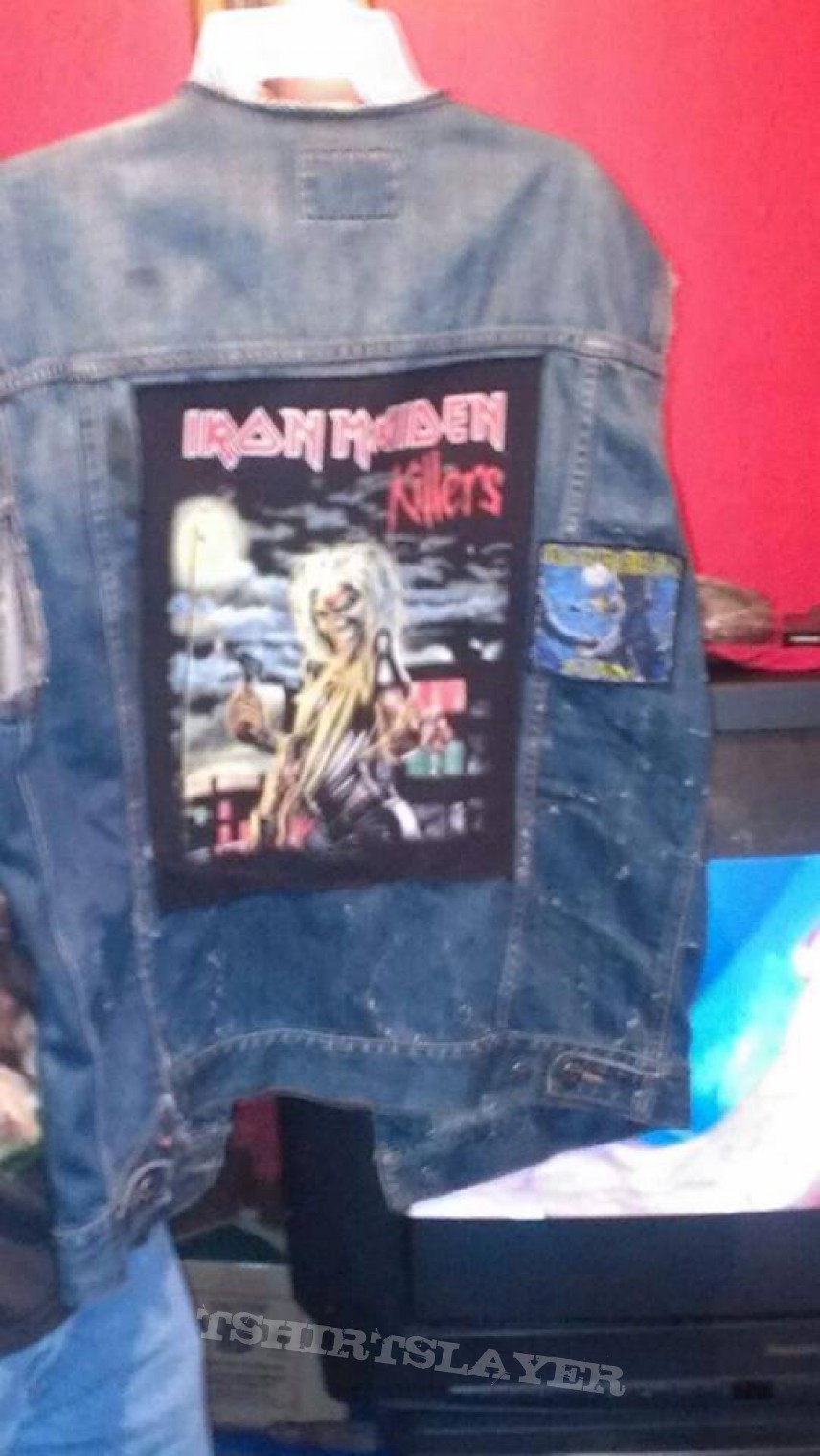 Iron Maiden My battle vest\m/\m/