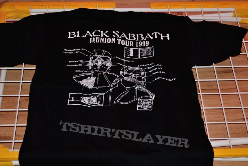 Black Sabbath Reunion US Tour 1999 | TShirtSlayer TShirt and Black Sabbath Reunion US Tour 1999 | TShirtSlayer TShirt and