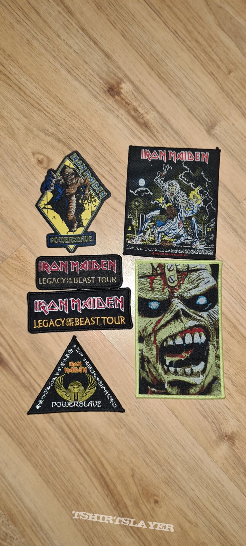 Iron Maiden patches sold