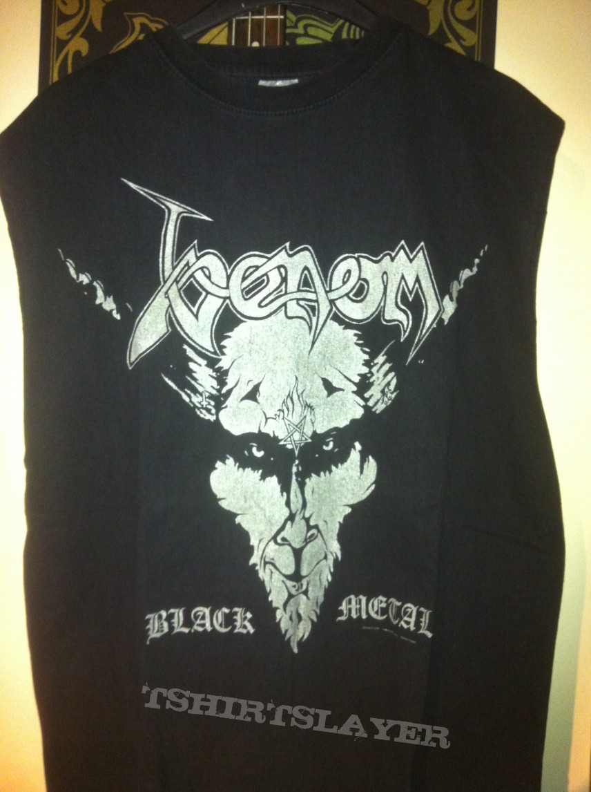 Venom - Black Metal Shirt (Cutted Sleeves)