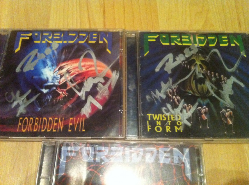 Forbidden - CD Collection Signed