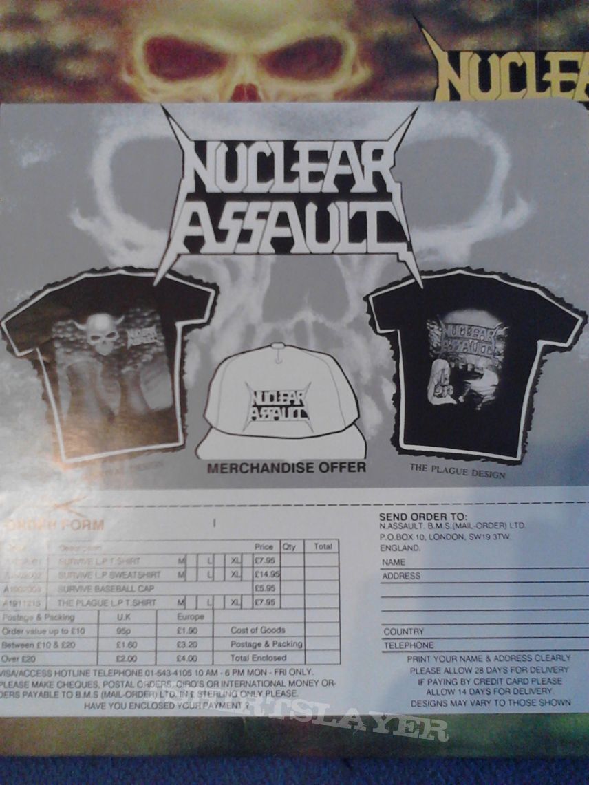 Nuclear Assault - Survive - LP