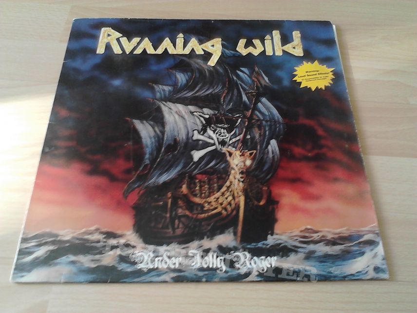 Running Wild - Under Jolly Roger - LP
