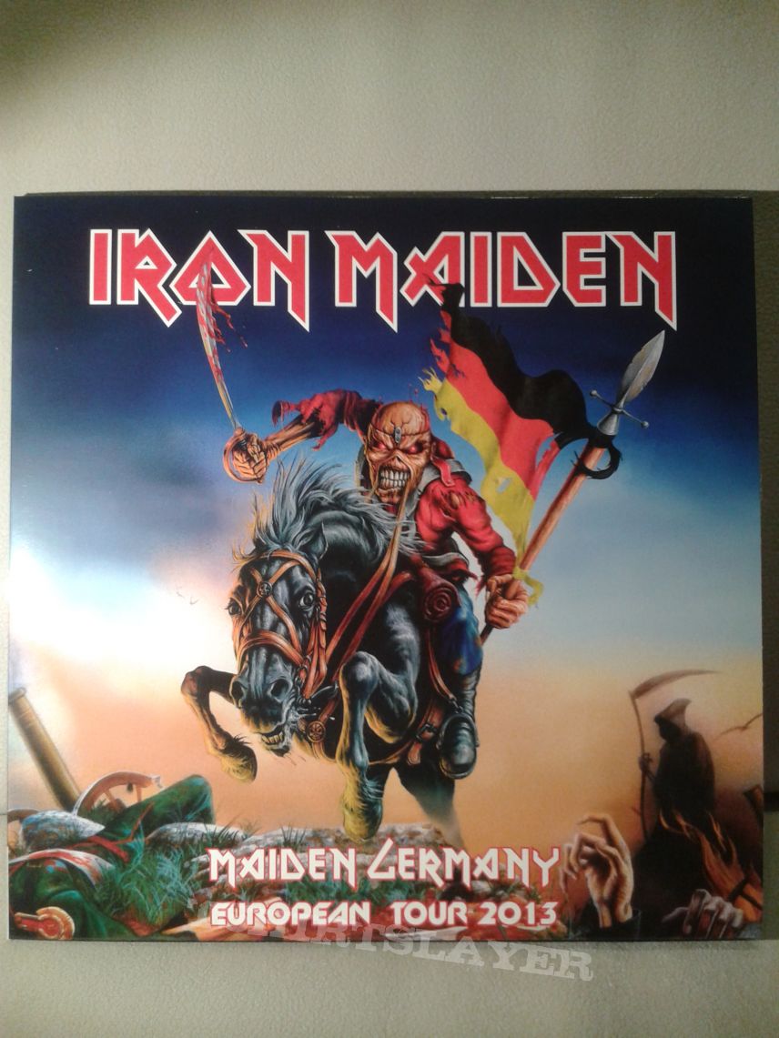 Iron Maiden - Maiden Germany European Tour 2013 - Clear Vinyl