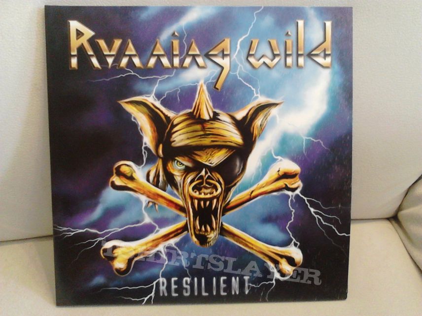 Running Wild - Resilient - Gatefold - Green Vinyl - LP