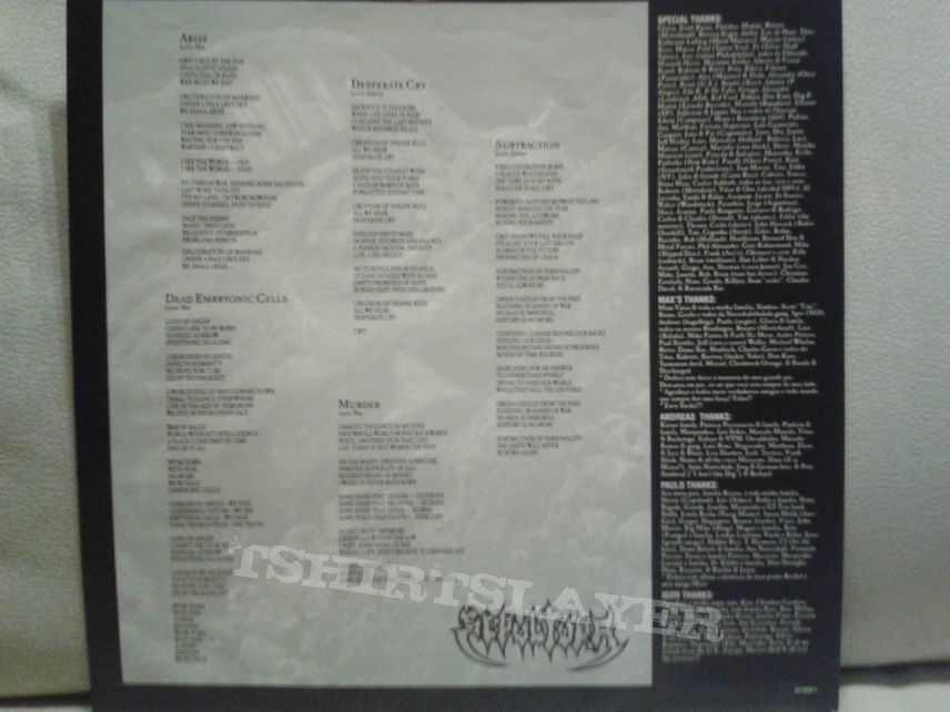 Sepultura - Arise - Vinyl