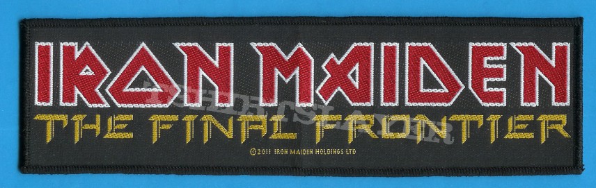 Patch - Iron Maiden - 2011 Final Frontier strip