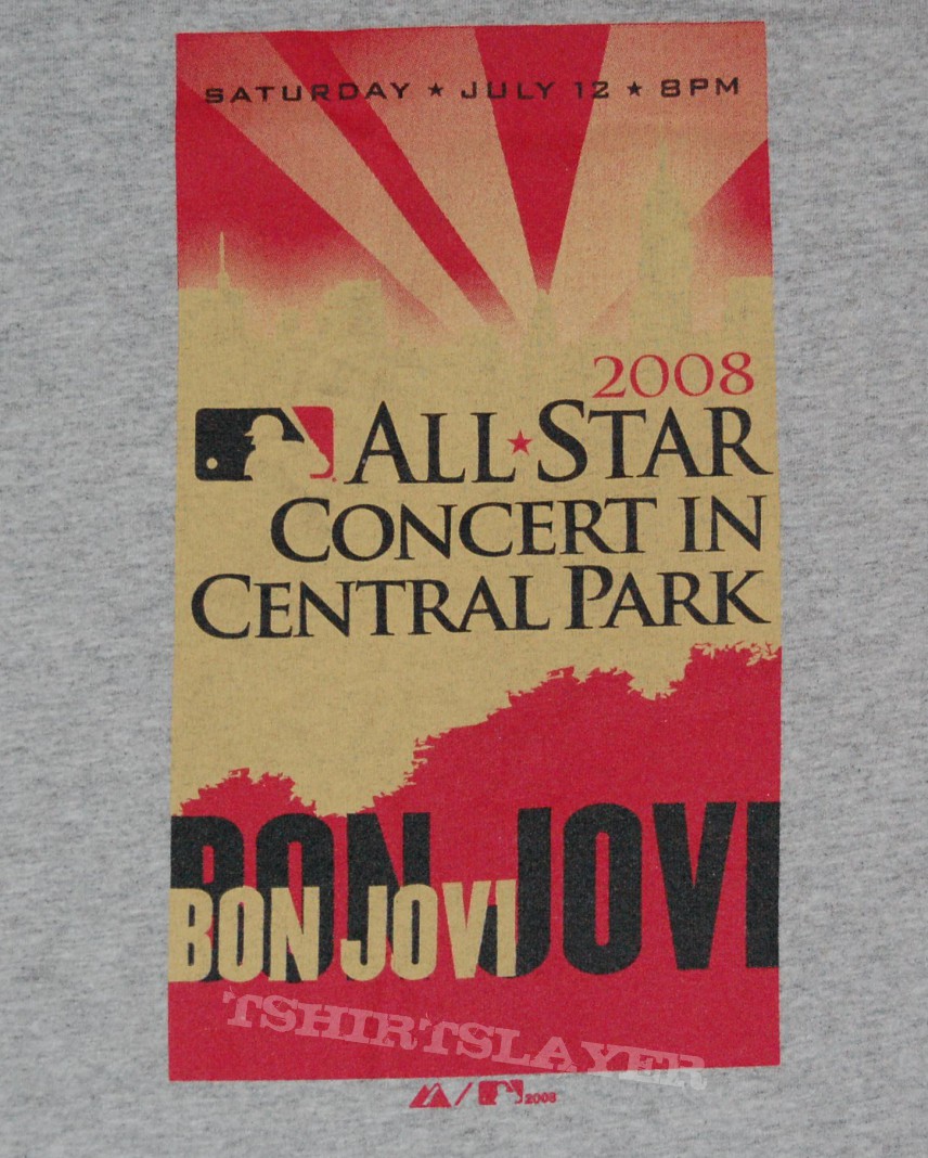 TShirt or Longsleeve - Bon Jovi Central Park 2008 Central Park show