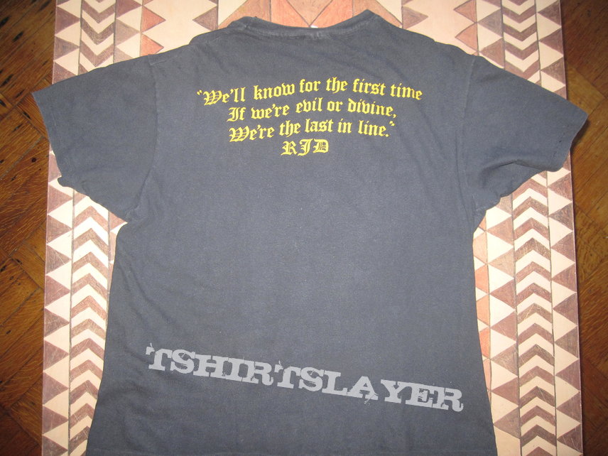 DIO Last In Line Crew shirt 1984 (?)