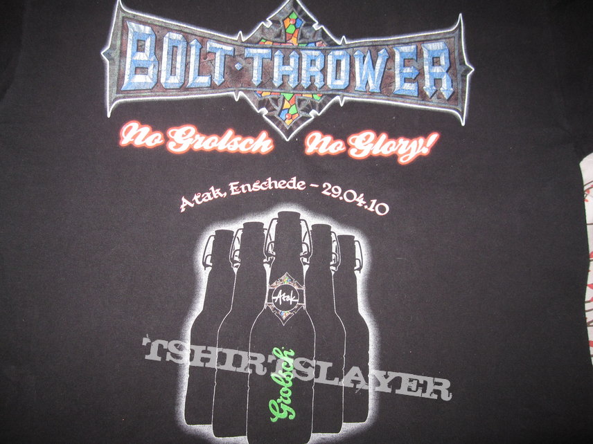 Bolt Thrower &quot;No Grolsch, No Glory&quot; Tour shirt