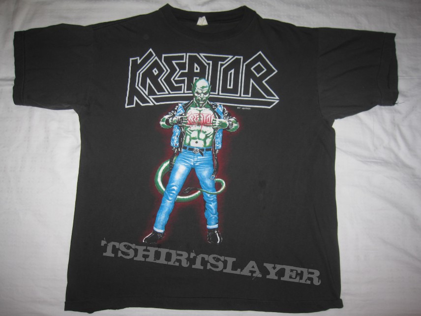 Kreator &quot;Terrible Certainty&quot; Tour shirt 1987