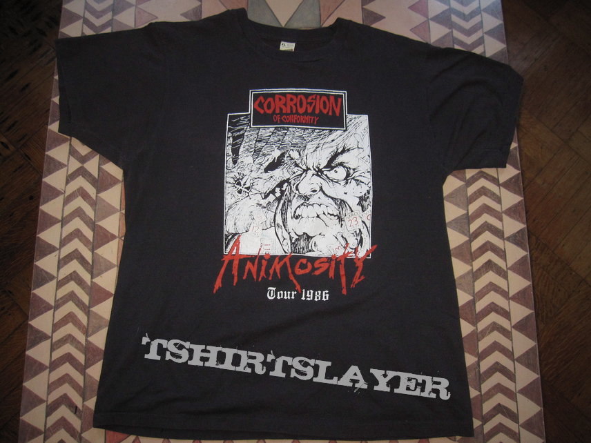 Corrosion of Conformity &quot;Animosity&quot; 1986 Tour Shirt