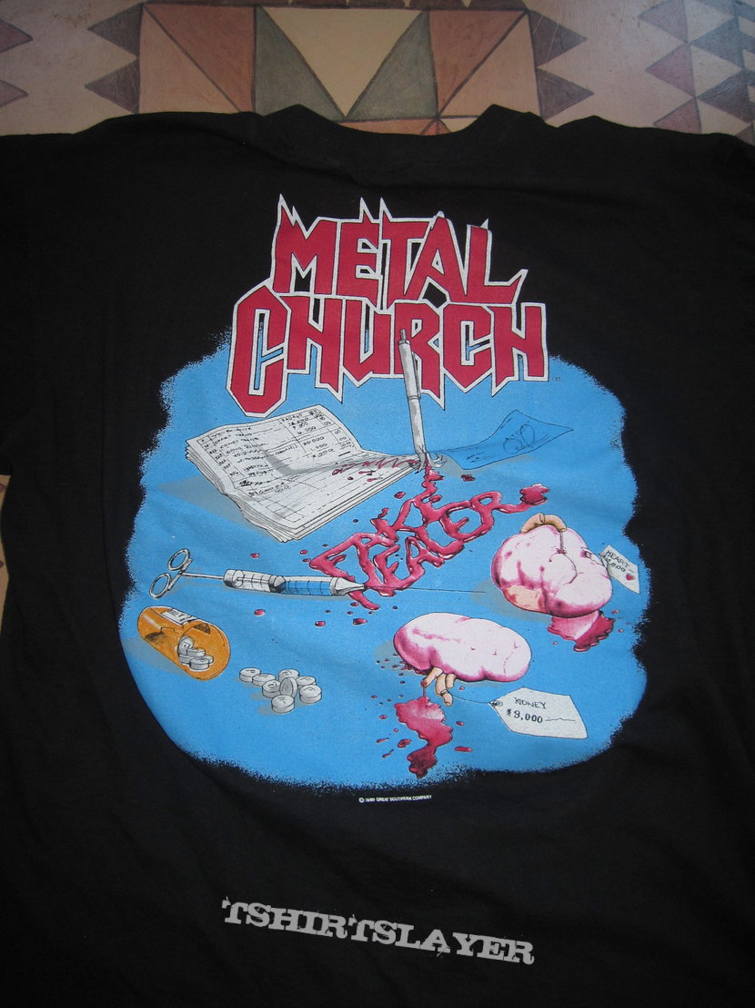 Metal Church &quot;Fake Healer&quot; old shirt