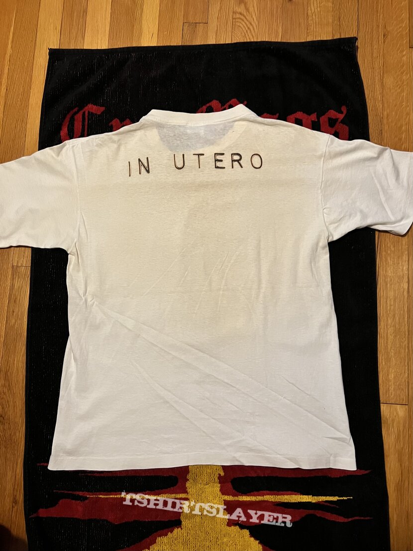 Nirvana in utero t shirt 