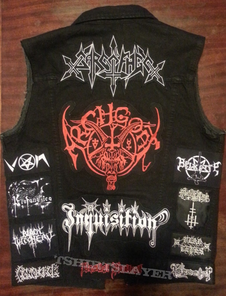 Sarcofago My Black Metal Vest