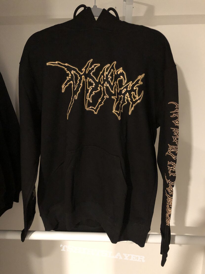 Disgorge(US) Revealed In Obscurity Hoodie/Front Logo/Back Print/Sleeve Fonts