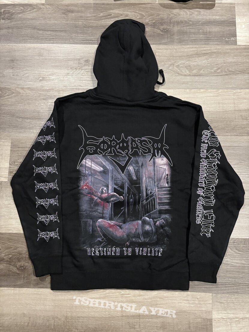 Gorgasm Destined To Violate (Album Art) Hoodie NSE/Sleeve Fonts/Back Print+Font/Variant 2 Gorgasm Destined To Violate (Album Art) Hoodie NSE/Sleeve Fonts/Back Print+Font/Variant 2
