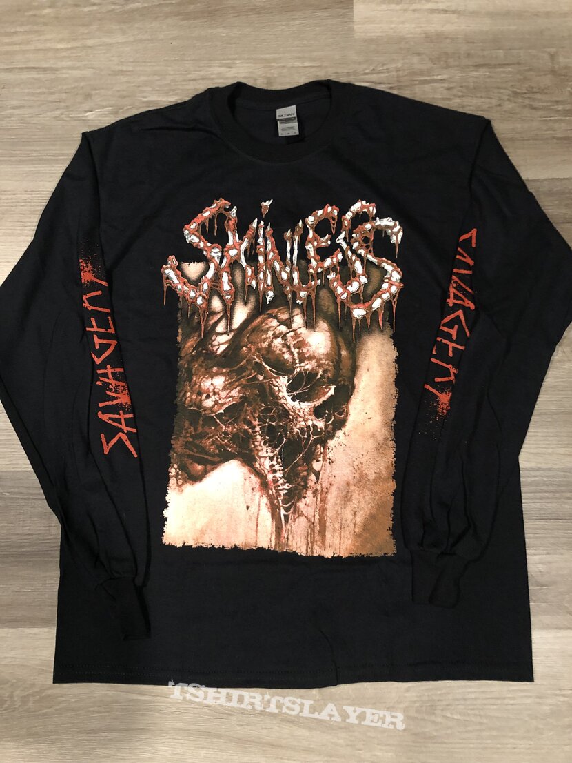 Skinless Savagery (Album Art) Long Sleeve/Sleeve Fonts Skinless Savagery (Album Art) Long Sleeve/Sleeve Fonts