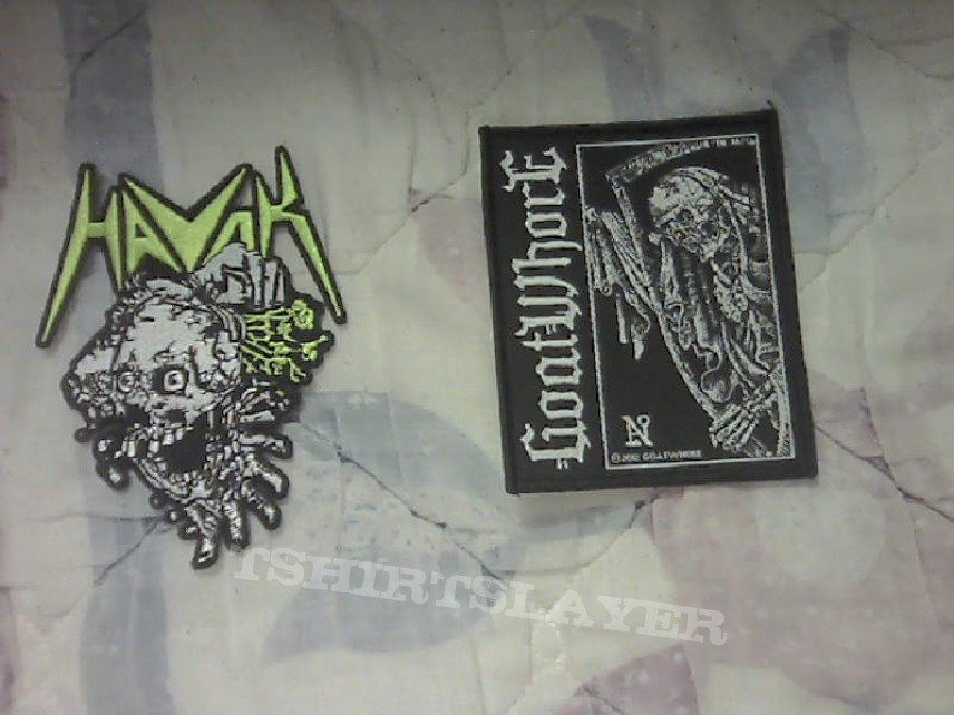 Patch - Havok skull patch and Goatwhore patch