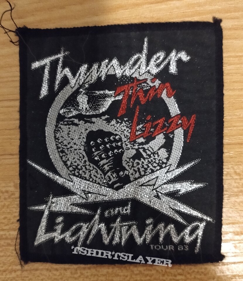 Thin Lizzy Thunder and Lighting original patch