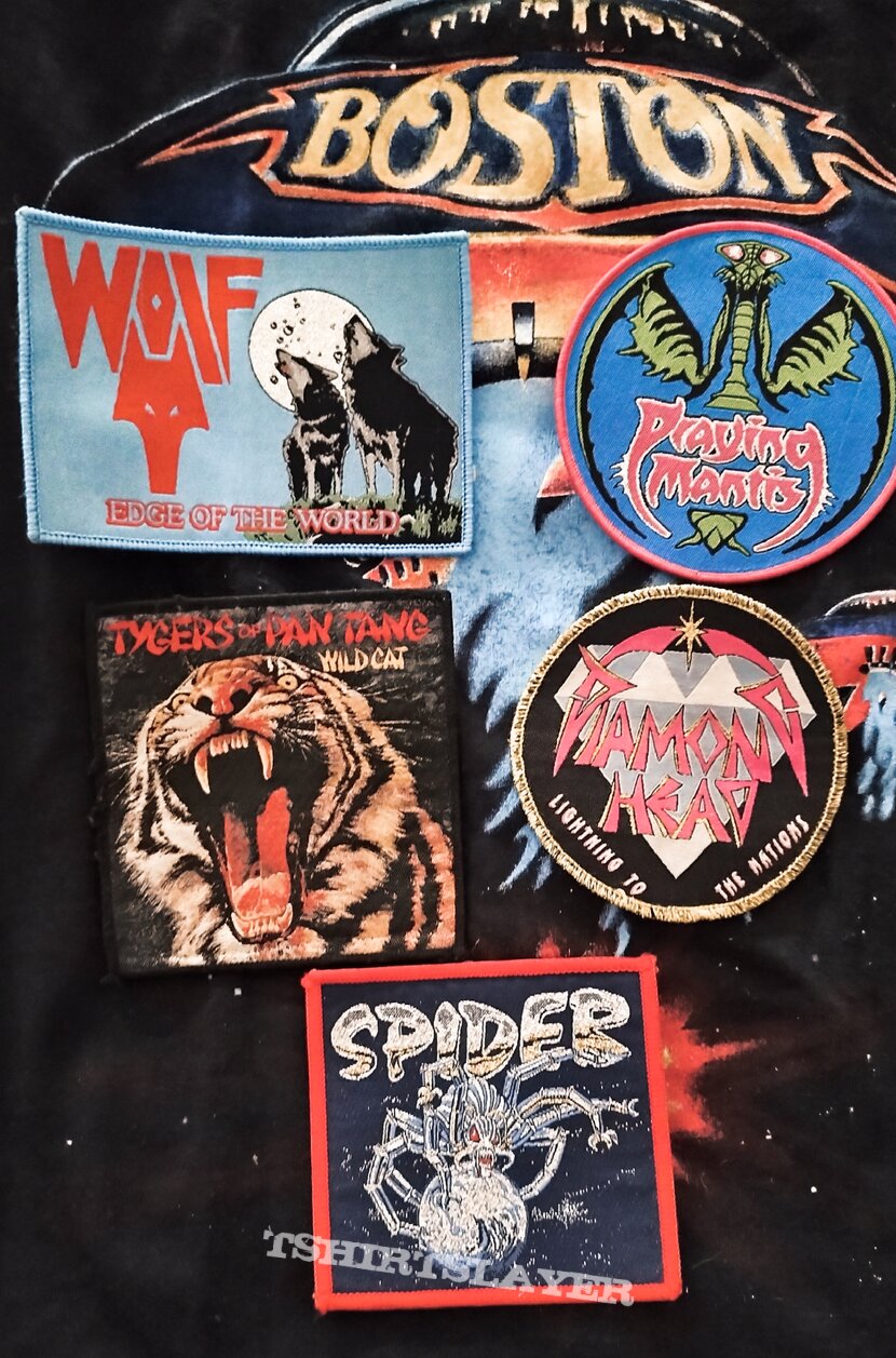 Wolf NWOBHM patches Wolf NWOBHM patches