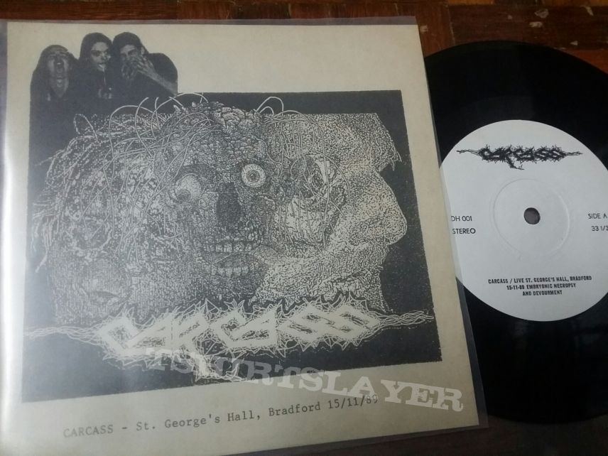 Carcass St George&#039;s Hall -1989 -7inch