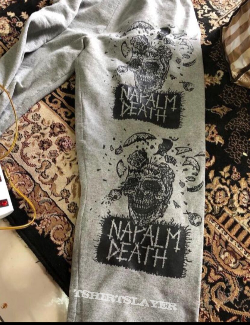 napalm death joggers