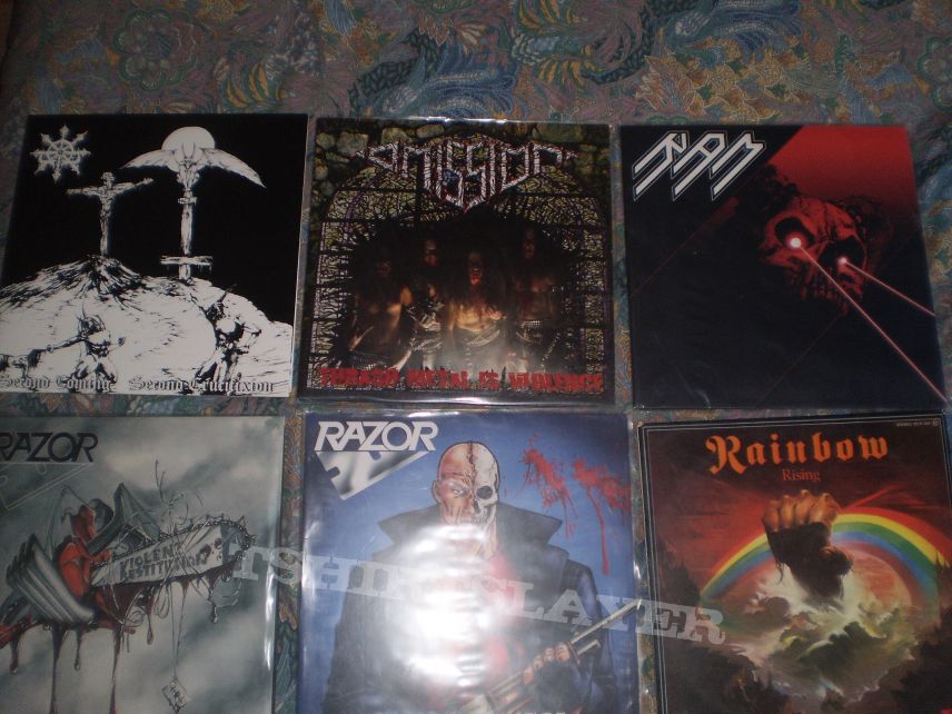 Slayer Update of  My vinyl Collection 