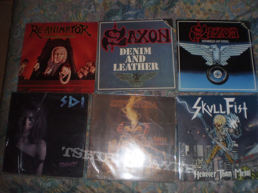 Slayer Update of  My vinyl Collection 