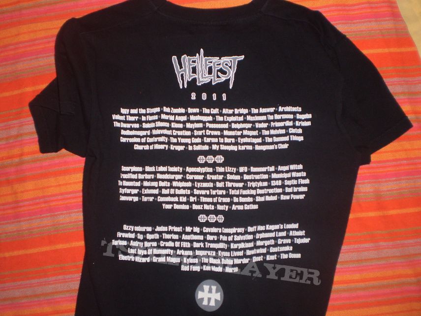 Hellfest, Hellfest 2011 shirt TShirt or Longsleeve (Manu Toxik Waste's ...