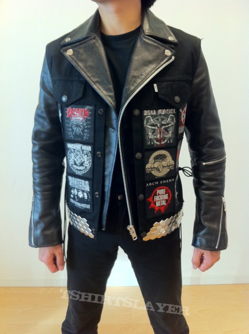 Judas Priest Black jacket with Black&Death patches | TShirtSlayer ...