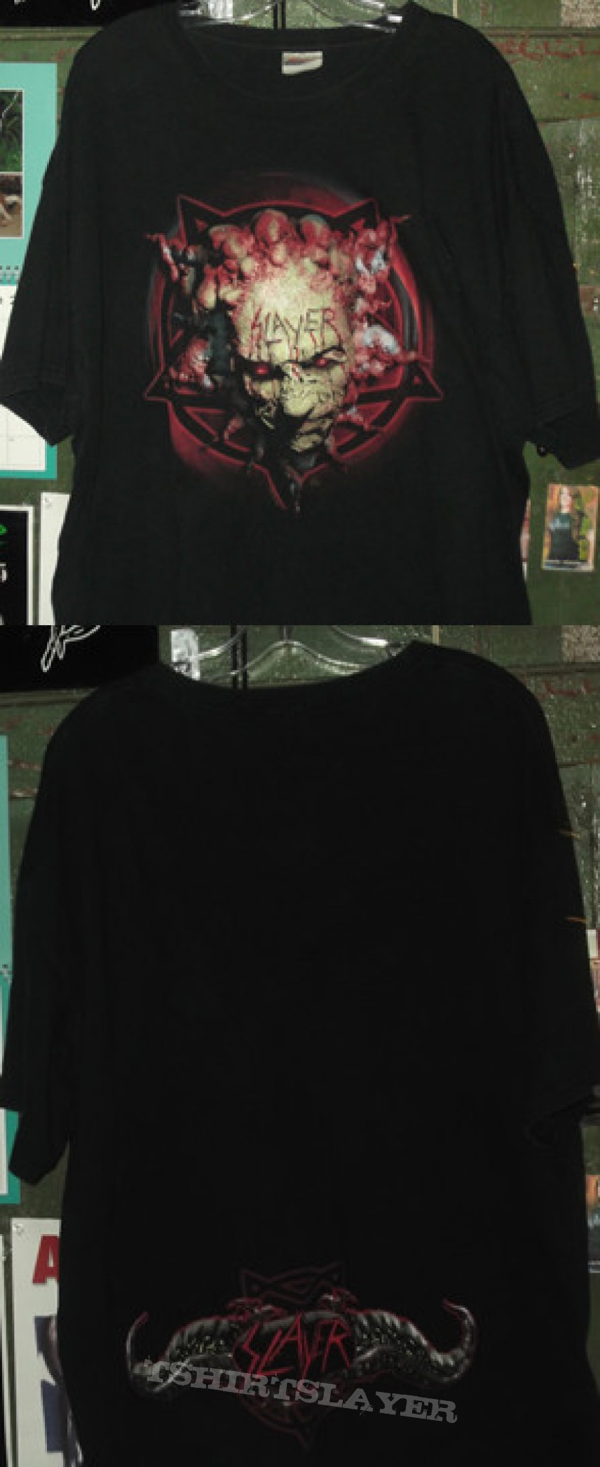 TShirt or Longsleeve - Slayer - Demon Head shirt