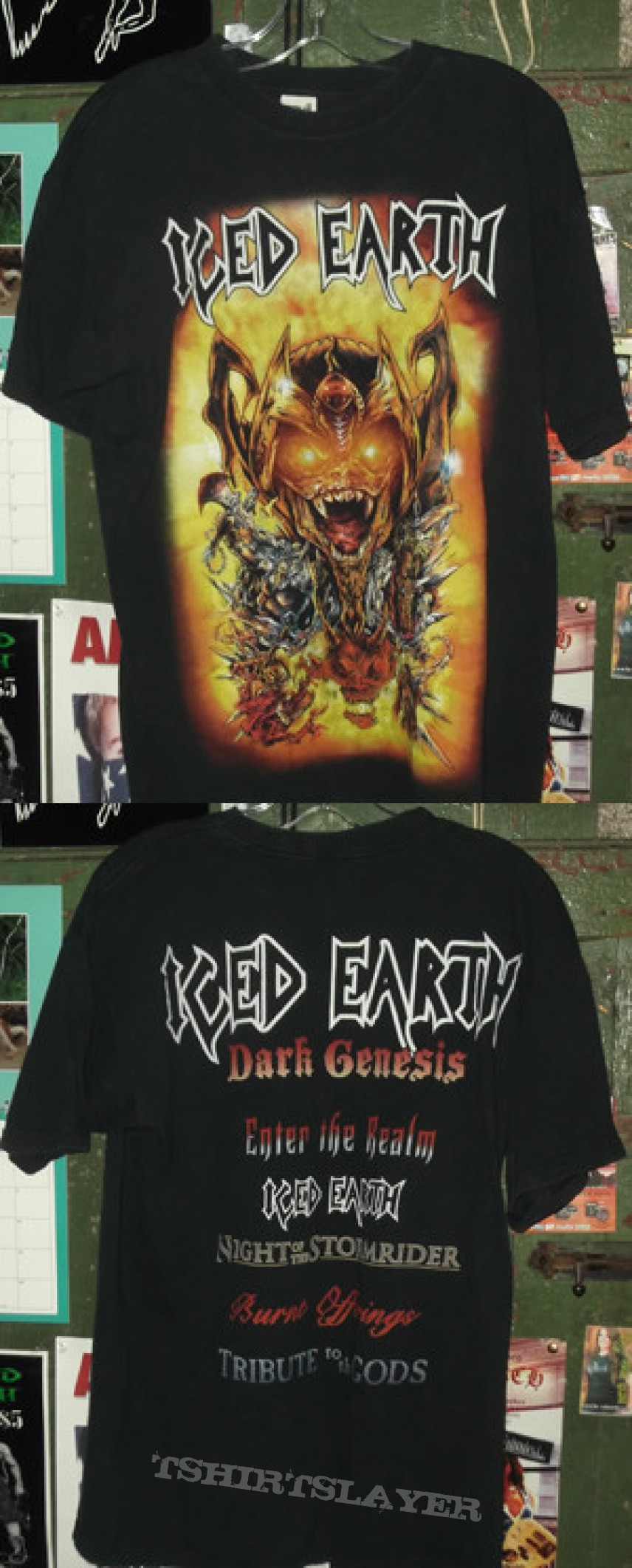 TShirt or Longsleeve - Iced Earth - Dark Saga Shirt