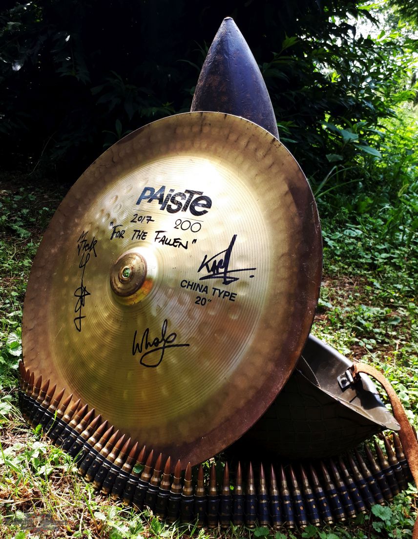 Memoriam - 20&quot; Paiste cymbal - signed