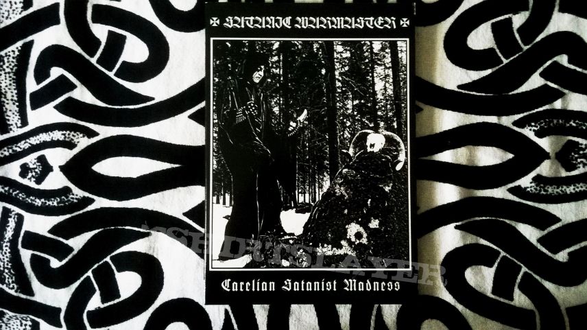 Satanic Warmaster - Carelian Satanist Madness - limited DIGI CD - signed